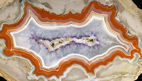 画像2: 瑪瑙/紫水晶(ティピーキャニオン・アゲート) South Dakota, U.S.A.
