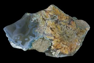 誠実 Agates With 鉱物の販売ショップ【峠の石屋】 - Inclusions ピアス
